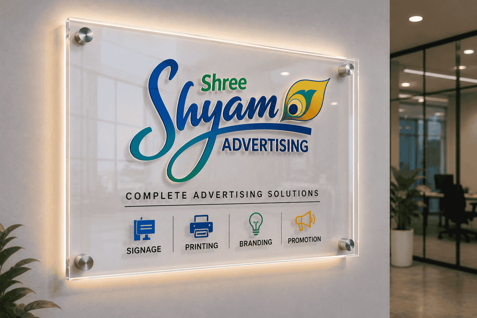 LED Acrylic Board Jaipur